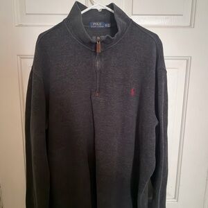 Polo Half Zip Sweater